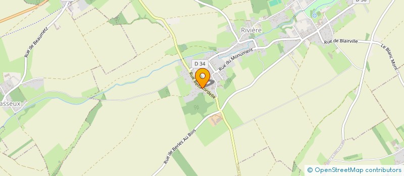 localisation de l'entreprise SCI 2A  RIVIERE