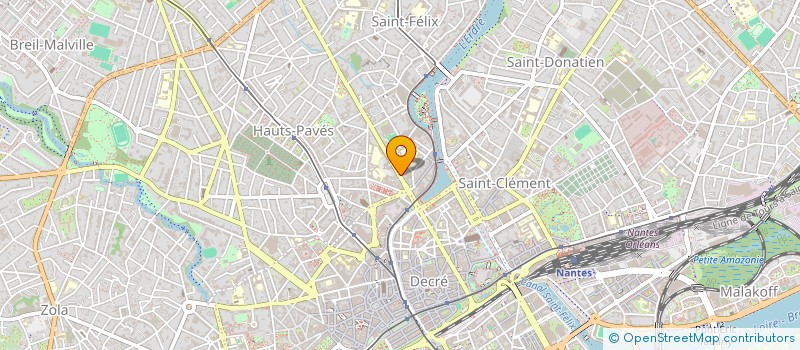 localisation de l'entreprise SCI 2A à NANTES