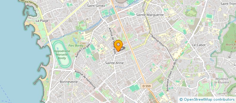 localisation de l'entreprise SCI 2A à MARSEILLE