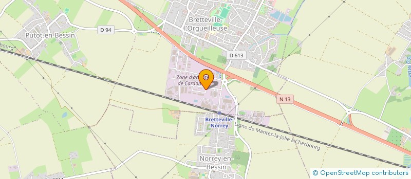 localisation de l'entreprise SCI 2A  ROTS