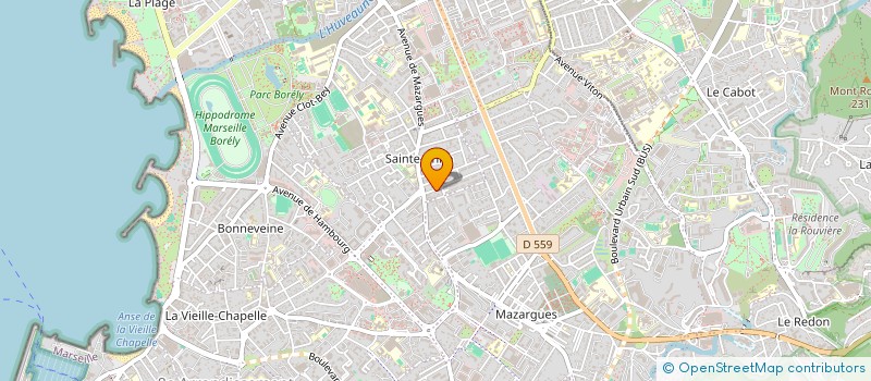localisation de l'entreprise SCI 2A à MARSEILLE