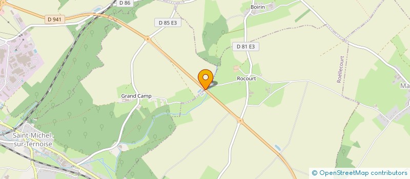 localisation de l'entreprise SCI 2A  SAINT-MICHEL-SUR-TERNOISE