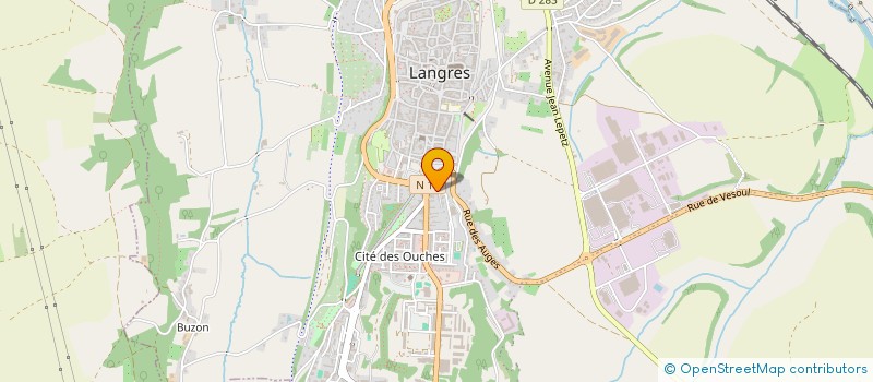 localisation de l'entreprise SCI 2A-DENT à LANGRES