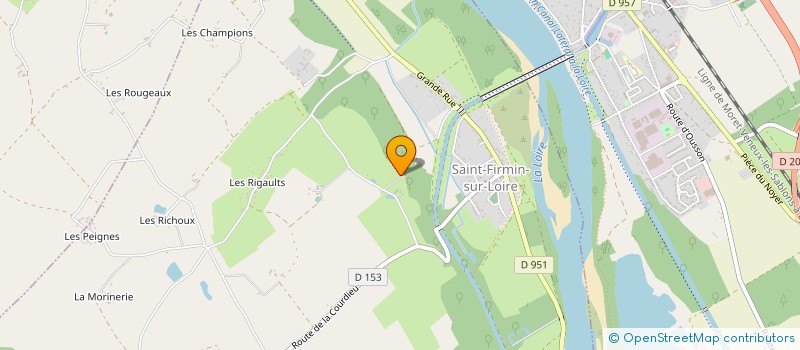 localisation de l'entreprise SCI 2A'S à SAINT-FIRMIN-SUR-LOIRE