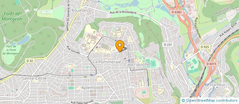 localisation de l'entreprise SCI 2A2L à LE HAVRE