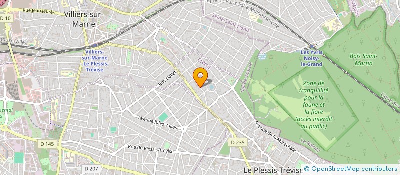 localisation de l'entreprise SCI 2A2M à LE PLESSIS-TREVISE