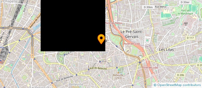 localisation de l'entreprise SCI 2A2T  PARIS