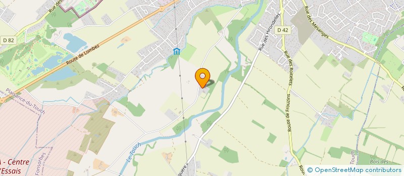 localisation de l'entreprise SCI 2A31  PLAISANCE-DU-TOUCH