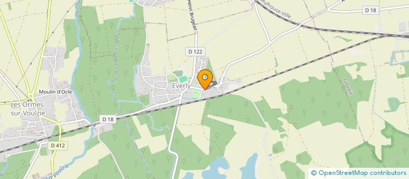 localisation de l'entreprise SCI 2ABG  EVERLY