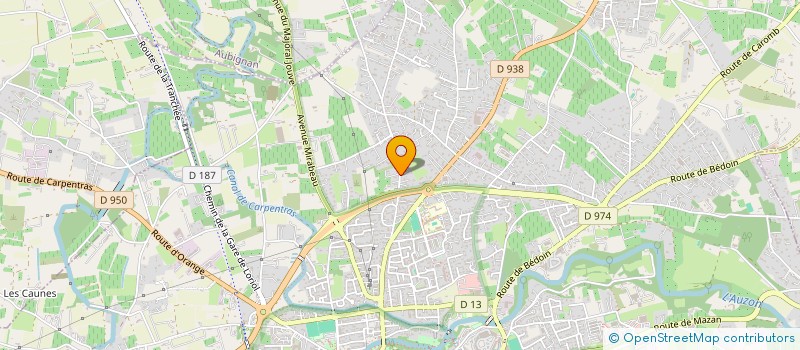 localisation de l'entreprise SCI 2AC INVEST  CARPENTRAS