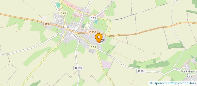 localisation de l'entreprise SCI 2ACGDEBERT  OISEMONT