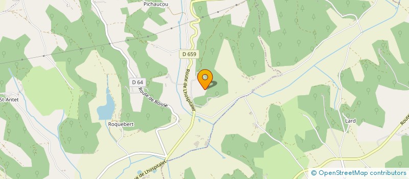 localisation de l'entreprise SCI 2ACM  CASTELNAU-MONTRATIER