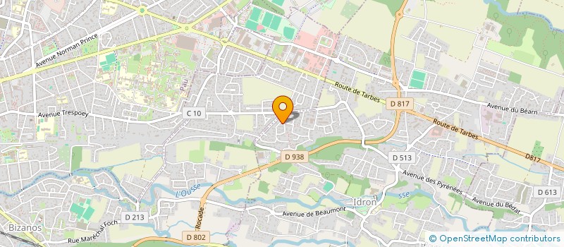 localisation de l'entreprise SCI 2ACN  IDRON