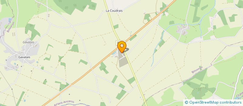 localisation de l'entreprise SCI 2ADE  BOUVRON