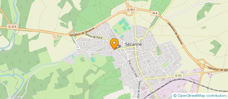 localisation de l'entreprise SCI 2AM à SEZANNE
