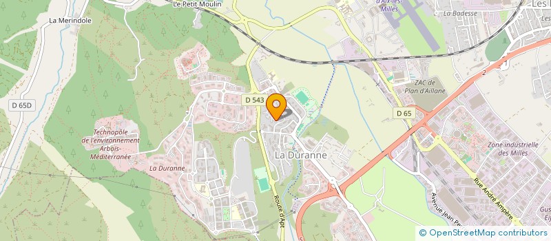 localisation de l'entreprise SCI 2AMC  AIX-EN-PROVENCE