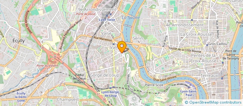 localisation de l'entreprise SCI 2ANM  LYON