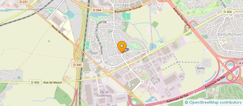 localisation de l'entreprise SCI 2ARS  SERRIS