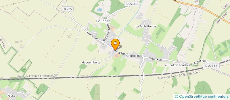 localisation de l'entreprise SCI 2AS  LOUCHES