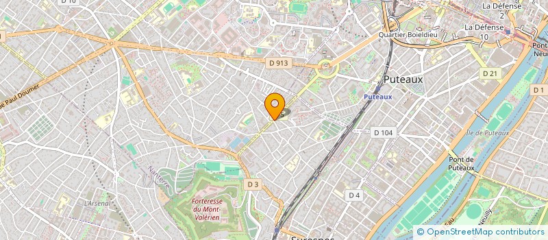 localisation de l'entreprise SCI 2B à SURESNES