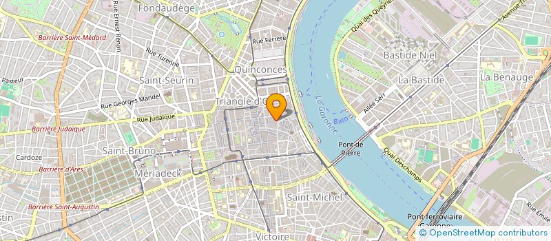 localisation de l'entreprise SCI 2B DES AYRES  BORDEAUX