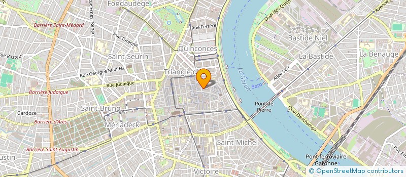 localisation de l'entreprise SCI 2B DEVISE  BORDEAUX