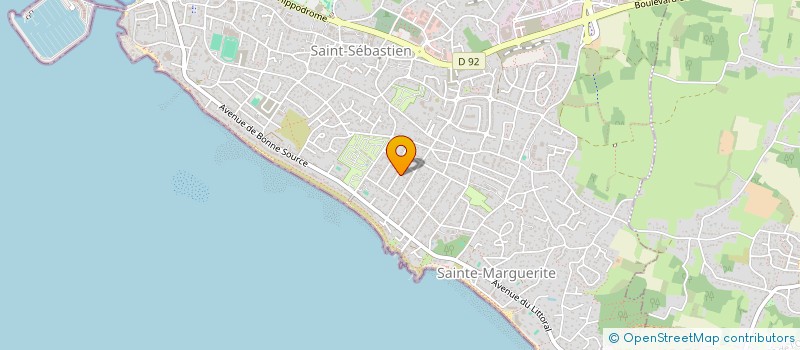 localisation de l'entreprise SCI 2B EVOLUTION à PORNICHET