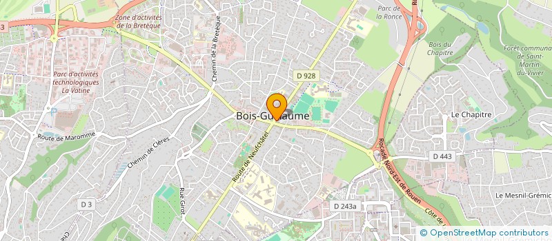 localisation de l'entreprise SCI 2B IMMO à BOIS-GUILLAUME