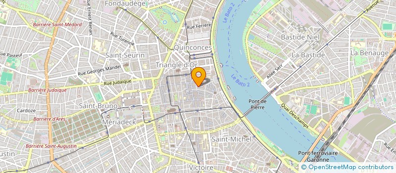 localisation de l'entreprise SCI 2B ROUSSELLE  BORDEAUX