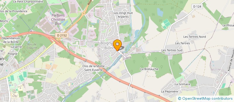 localisation de l'entreprise SCI 2B VERDUN à BOIGNY-SUR-BIONNE
