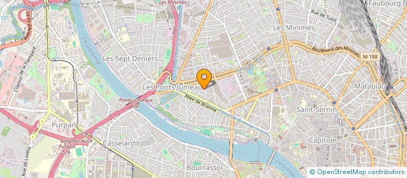 localisation de l'entreprise SCI 2B2C à TOULOUSE