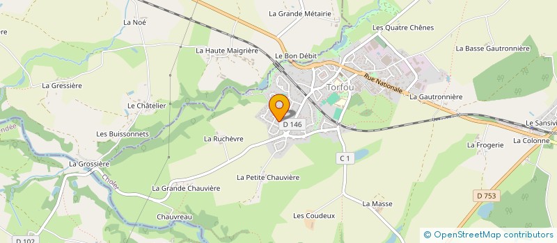 localisation de l'entreprise SCI 2B2H à SEVREMOINE