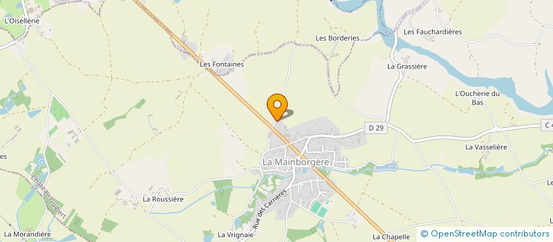 localisation de l'entreprise SCI 2B5 IMMO  CHATEAU-GUIBERT