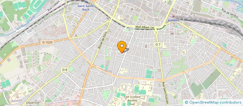 localisation de l'entreprise SCI 2BDST à AMIENS