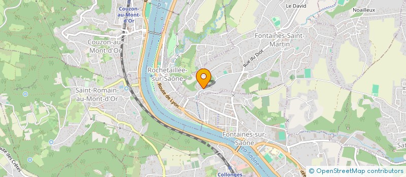 localisation de l'entreprise SCI 2BF  FONTAINES-SAINT-MARTIN