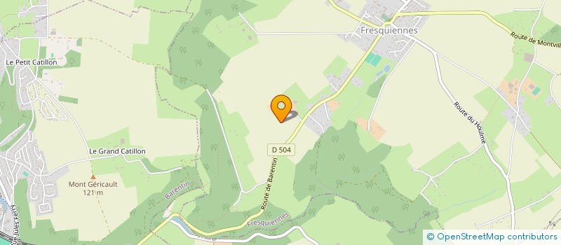 localisation de l'entreprise SCI 2BJD  FRESQUIENNES