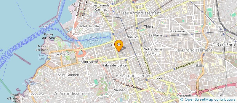localisation de l'entreprise SCI 2BLG à MARSEILLE