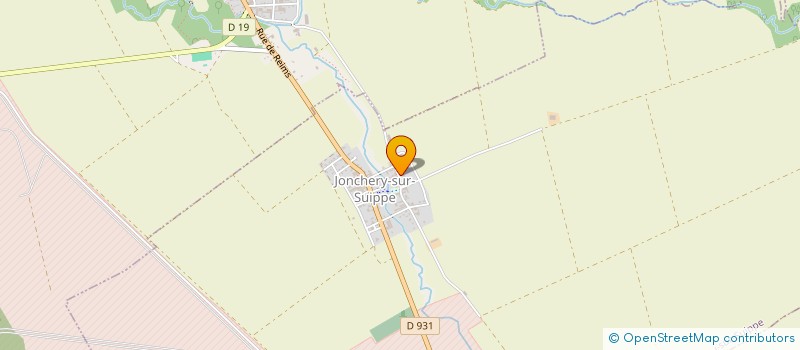 localisation de l'entreprise SCI 2BM  JONCHERY-SUR-SUIPPE