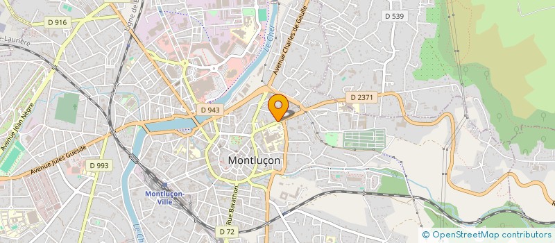 localisation de l'entreprise SCI 2C à MONTLUCON