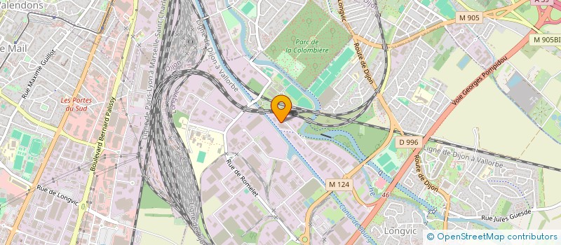 localisation de l'entreprise SCI 2C  LONGVIC