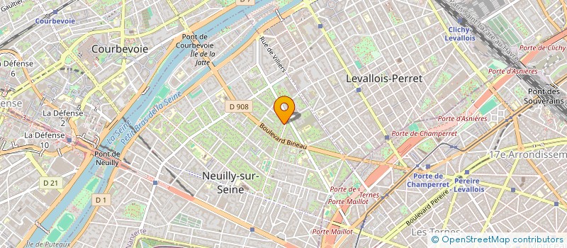 localisation de l'entreprise SCI 2C à NEUILLY-SUR-SEINE