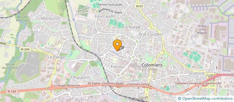 localisation de l'entreprise SCI 2C à COLOMIERS