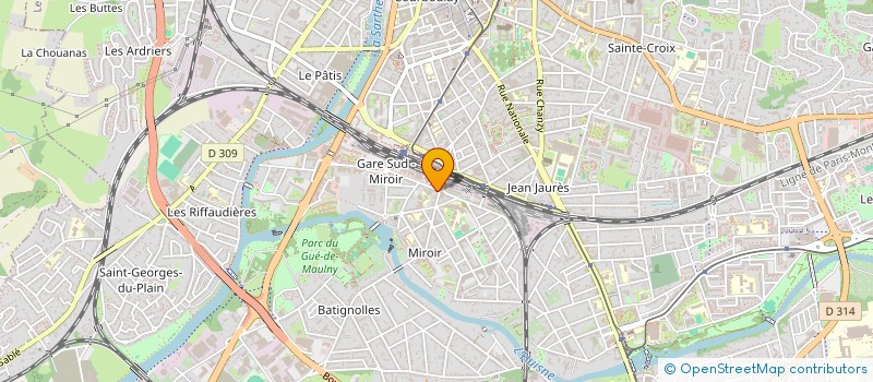 localisation de l'entreprise SCI 2C ALEXANDRE OYON  LE MANS