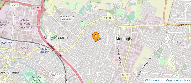 localisation de l'entreprise SCI 2C IMMO à MORANGIS