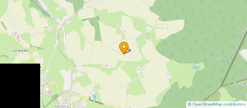 localisation de l'entreprise SCI 2C IMMO  MELLERAY