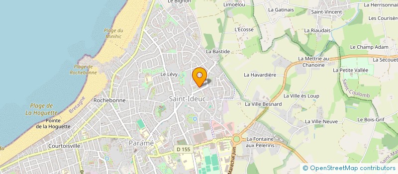 localisation de l'entreprise SCI 2C2M  SAINT-MALO