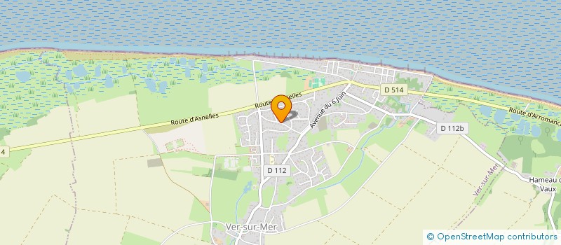 localisation de l'entreprise SCI 2CAC  VER-SUR-MER