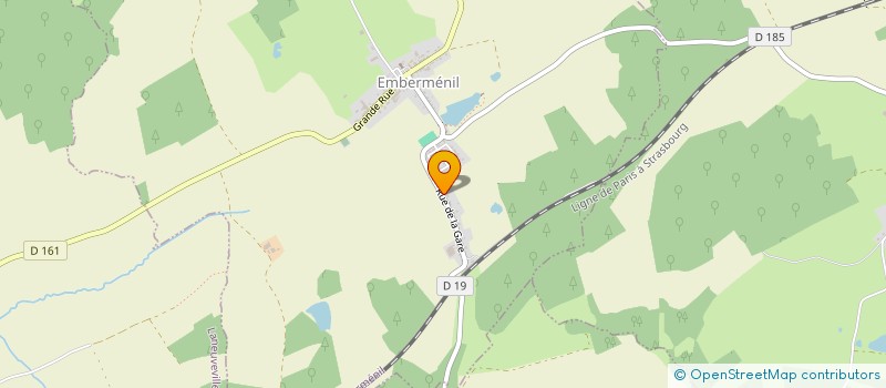 localisation de l'entreprise SCI 2CEMJ  EMBERMENIL