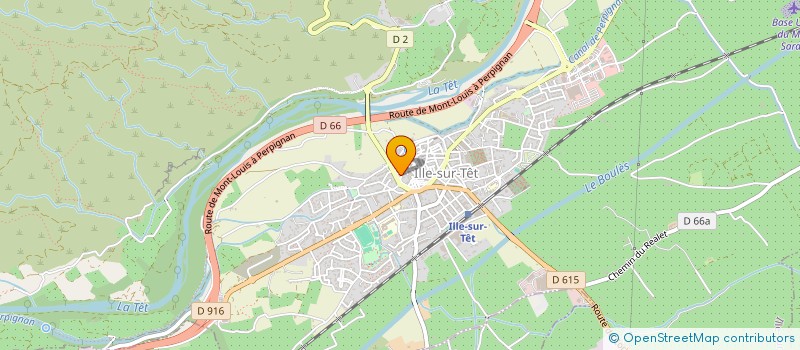 localisation de l'entreprise SCI 2CGP  CORBERE-LES-CABANES