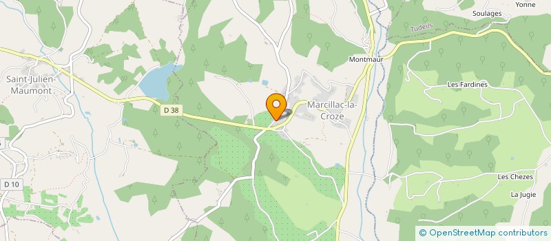 localisation de l'entreprise SCI 2CL  SAILLAC